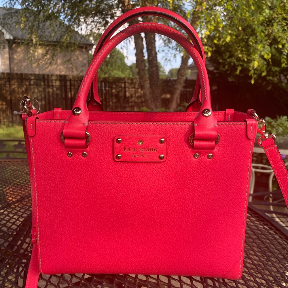 Kate Spade Small Quinn Wellesley Hotrose Tote NWT